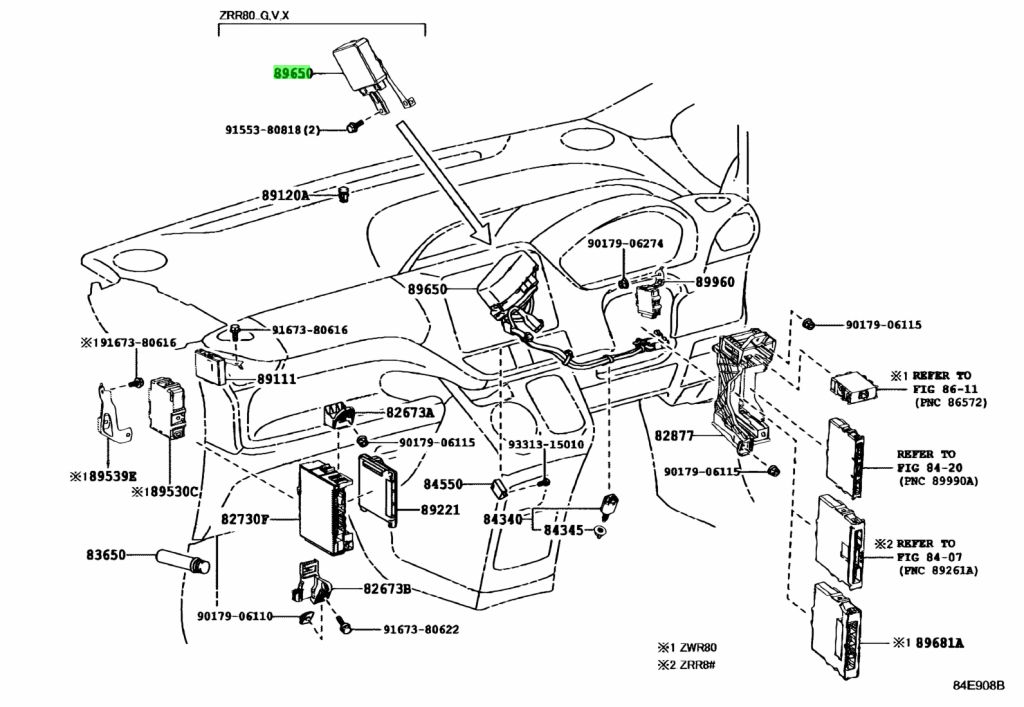 Toyota Power Steering Computer